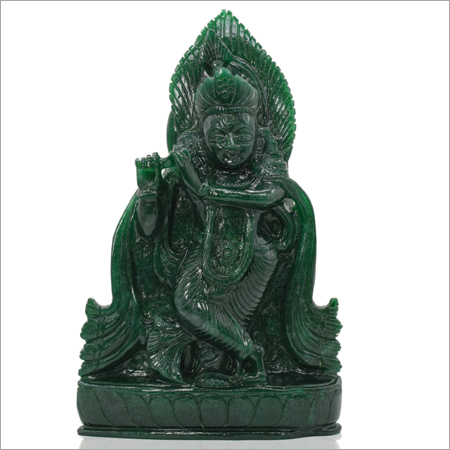 Green Aventurine Krishna